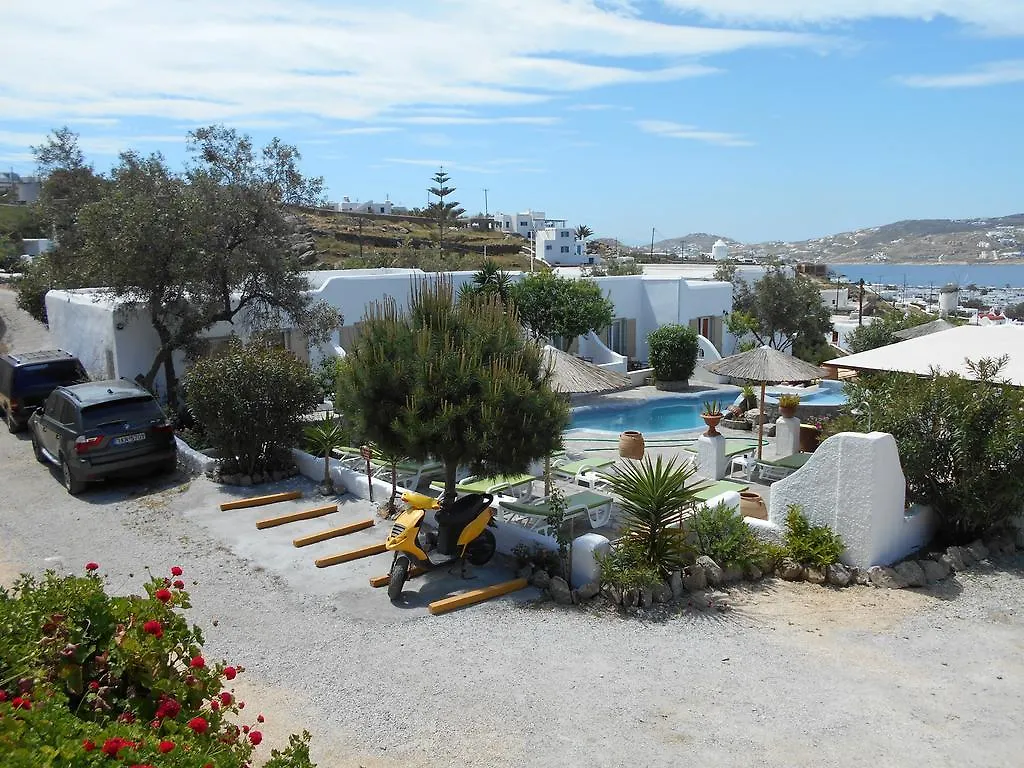 Mykonos Town La Veranda Of Mykonos Traditional Guesthouse יוון